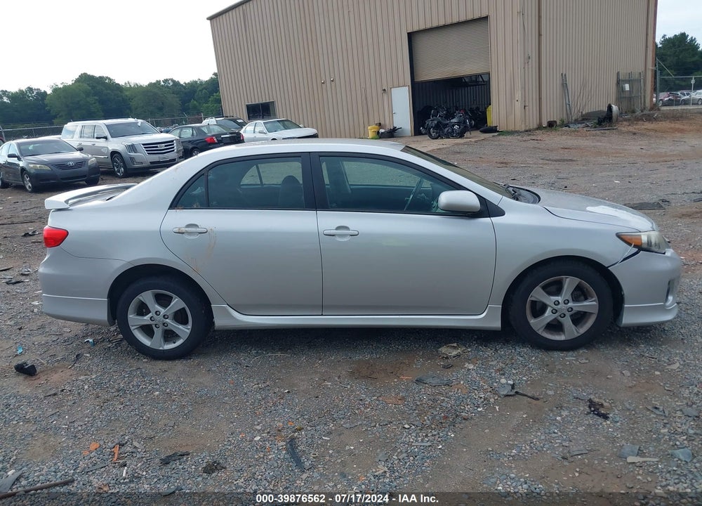 2011 TOYOTA COROLLA S VIN: 2T1BU4EE9BC636370