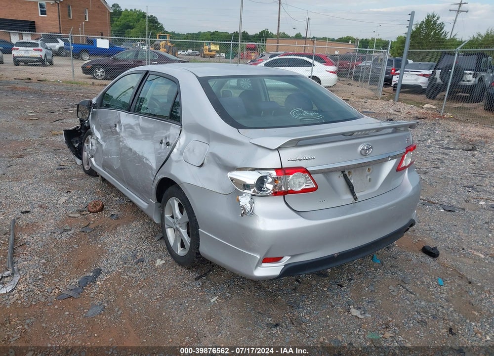 2011 TOYOTA COROLLA S VIN: 2T1BU4EE9BC636370
