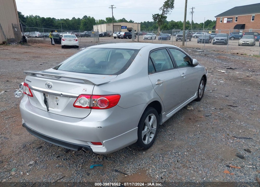 2011 TOYOTA COROLLA S VIN: 2T1BU4EE9BC636370