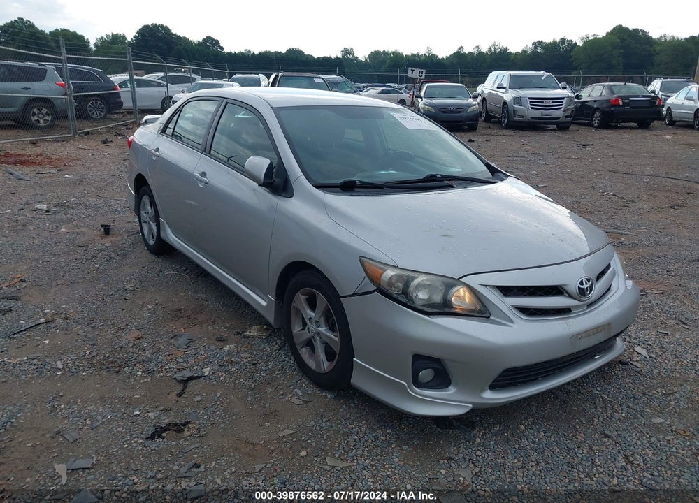 2011 TOYOTA COROLLA S VIN: 2T1BU4EE9BC636370