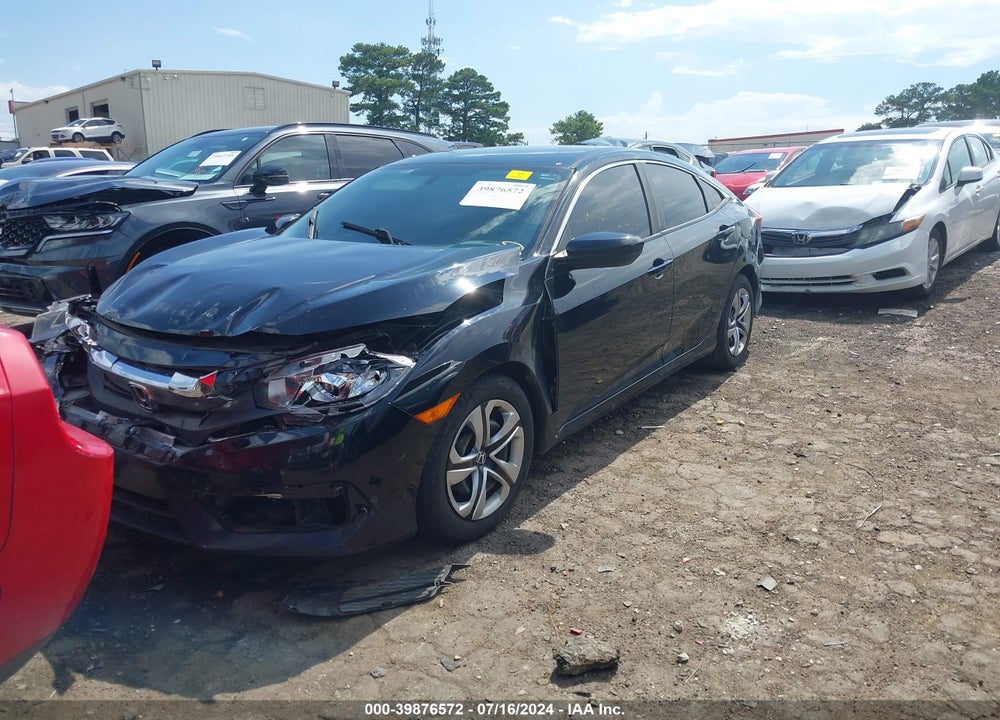 2017 HONDA CIVIC LX VIN: 19XFC2F52HE024870