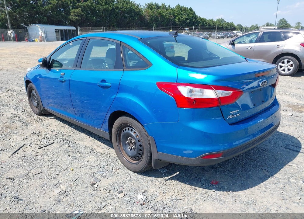 2012 FORD FOCUS SE VIN: 1FAHP3F2XCL413867
