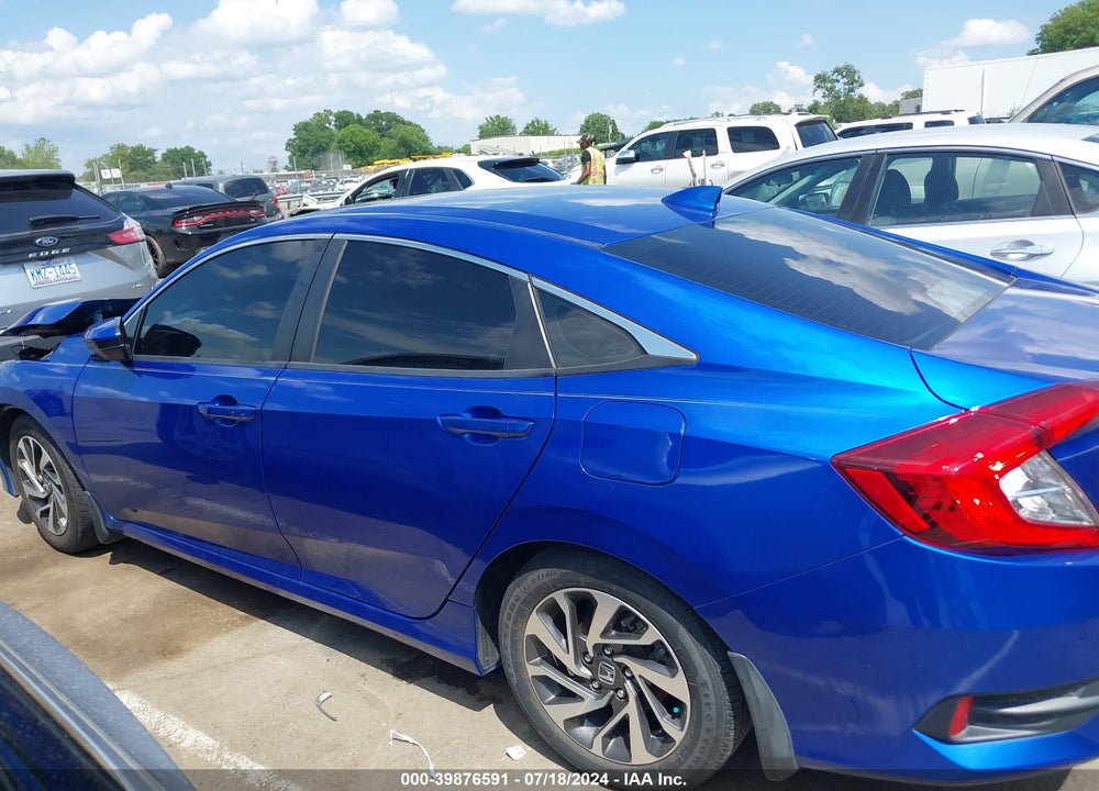 2017 HONDA CIVIC EX VIN: 19XFC2F70HE027297