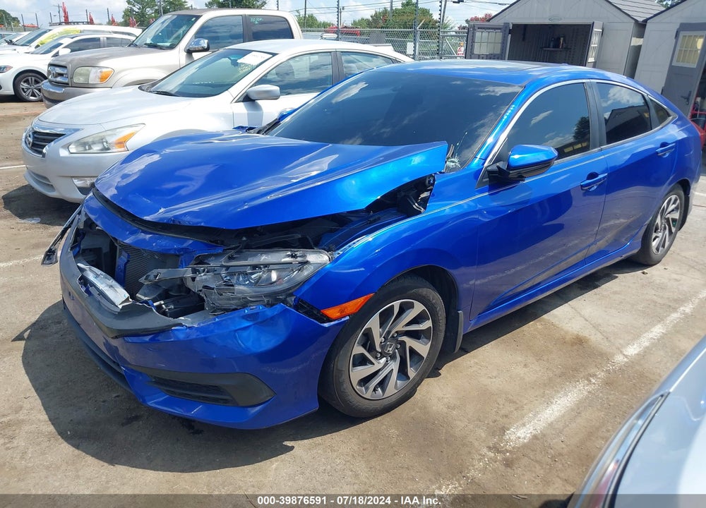 2017 HONDA CIVIC EX VIN: 19XFC2F70HE027297