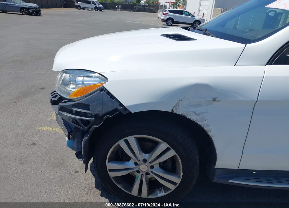 2014 MERCEDES-BENZ ML 350 VIN: 4JGDA5JB0EA362919
