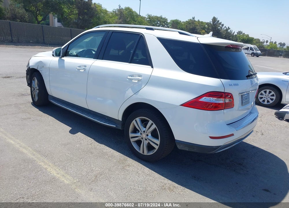 2014 MERCEDES-BENZ ML 350 VIN: 4JGDA5JB0EA362919