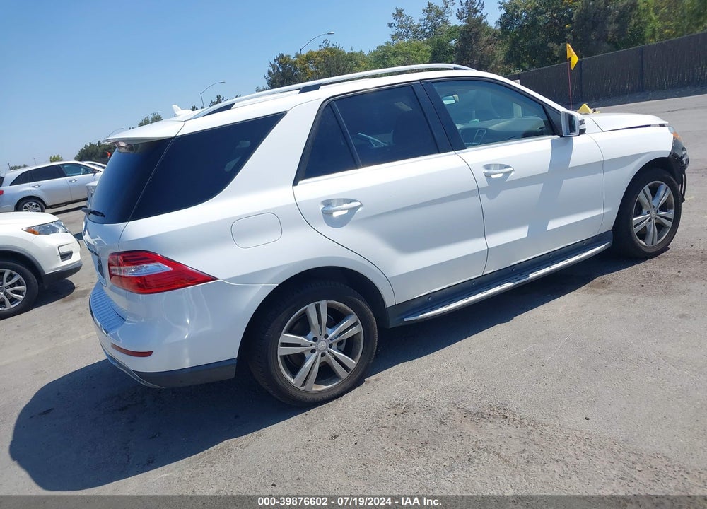 2014 MERCEDES-BENZ ML 350 VIN: 4JGDA5JB0EA362919