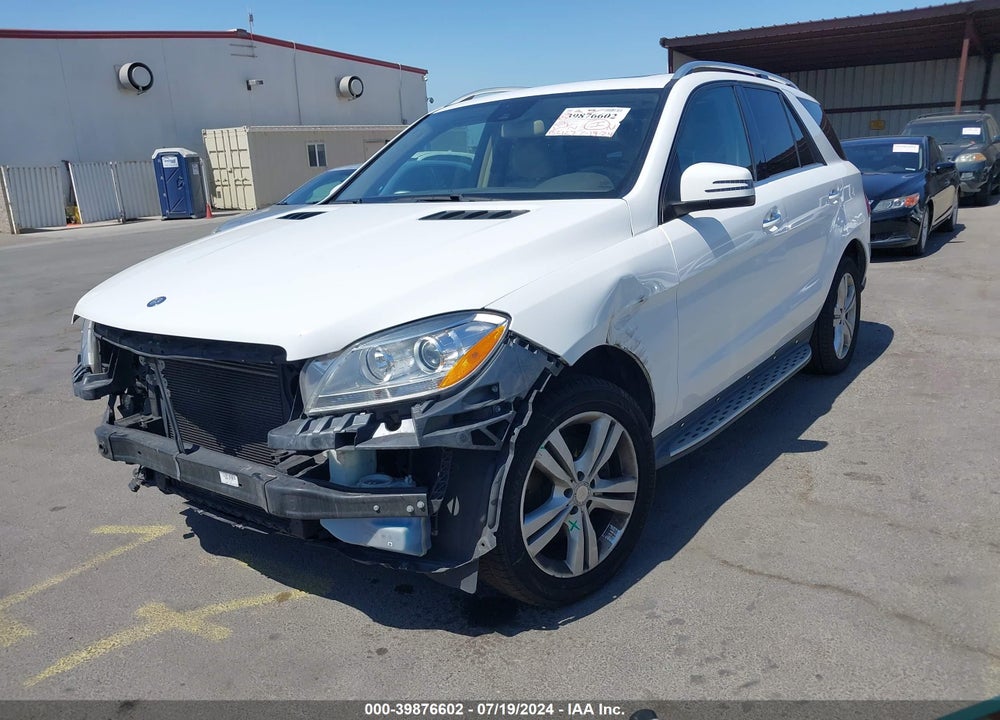 2014 MERCEDES-BENZ ML 350 VIN: 4JGDA5JB0EA362919