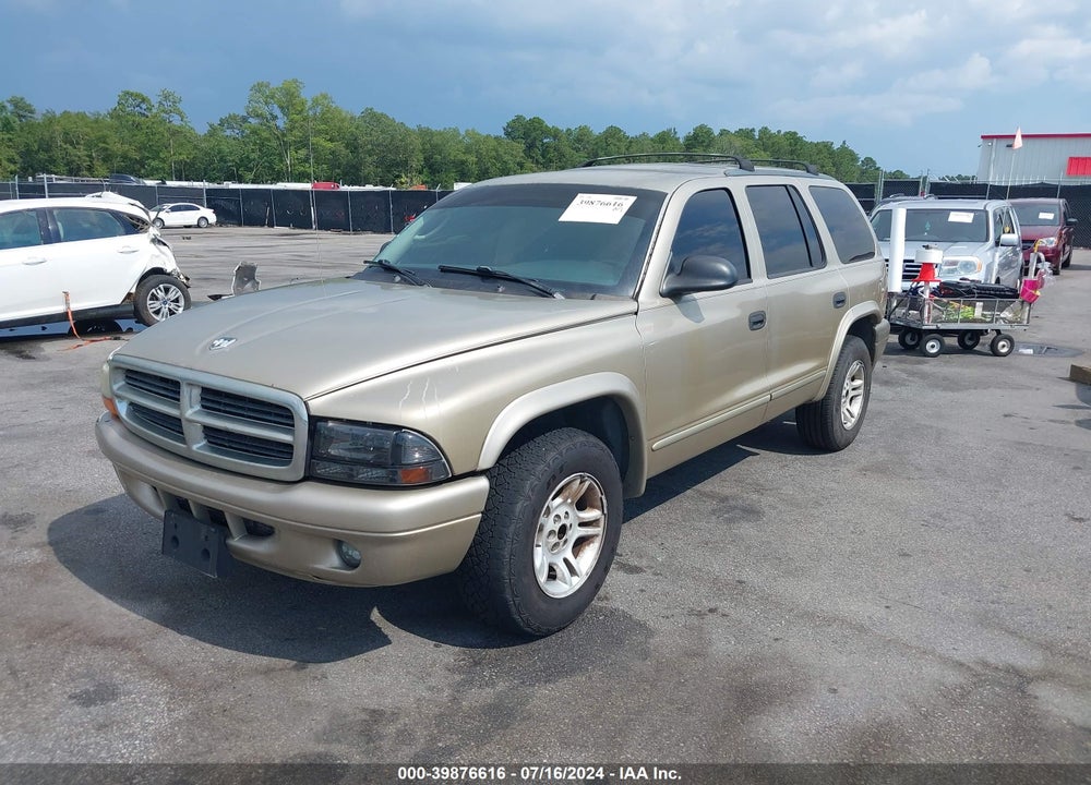 2003 DODGE DURANGO SLT VIN: 1D4HR48N03F552327