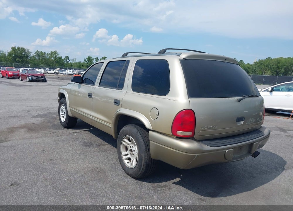 2003 DODGE DURANGO SLT VIN: 1D4HR48N03F552327