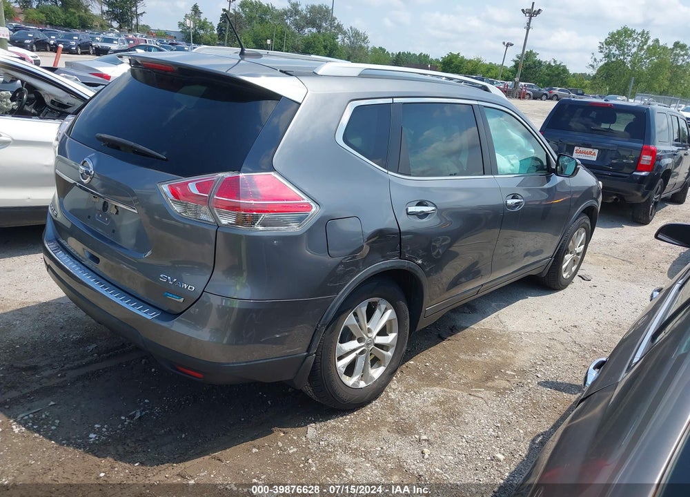 2014 NISSAN ROGUE SV VIN: 5N1AT2MV7EC858676