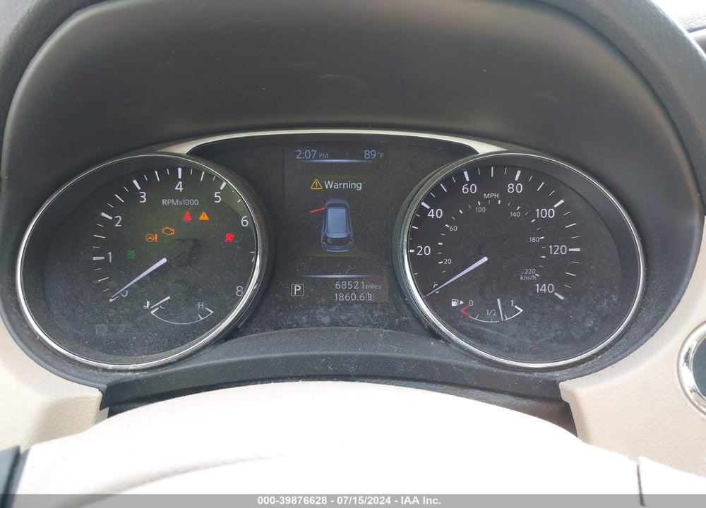 2014 NISSAN ROGUE SV VIN: 5N1AT2MV7EC858676