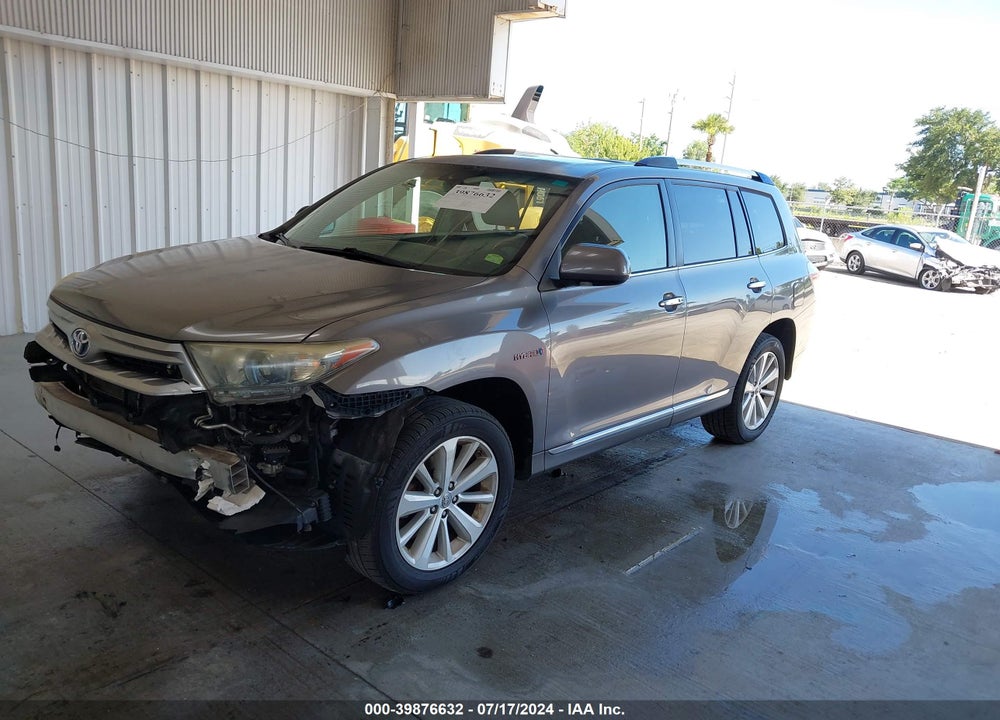 2012 TOYOTA HIGHLANDER HYBRID LIMITED V6 VIN: JTEDC3EH5C2009001