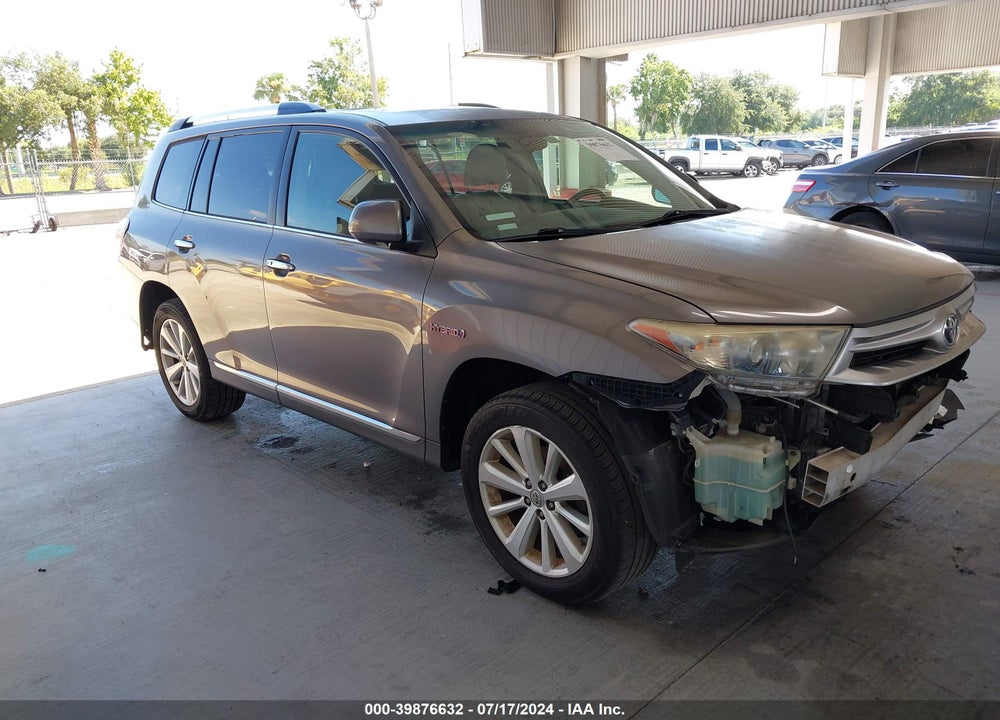2012 TOYOTA HIGHLANDER HYBRID LIMITED V6 VIN: JTEDC3EH5C2009001