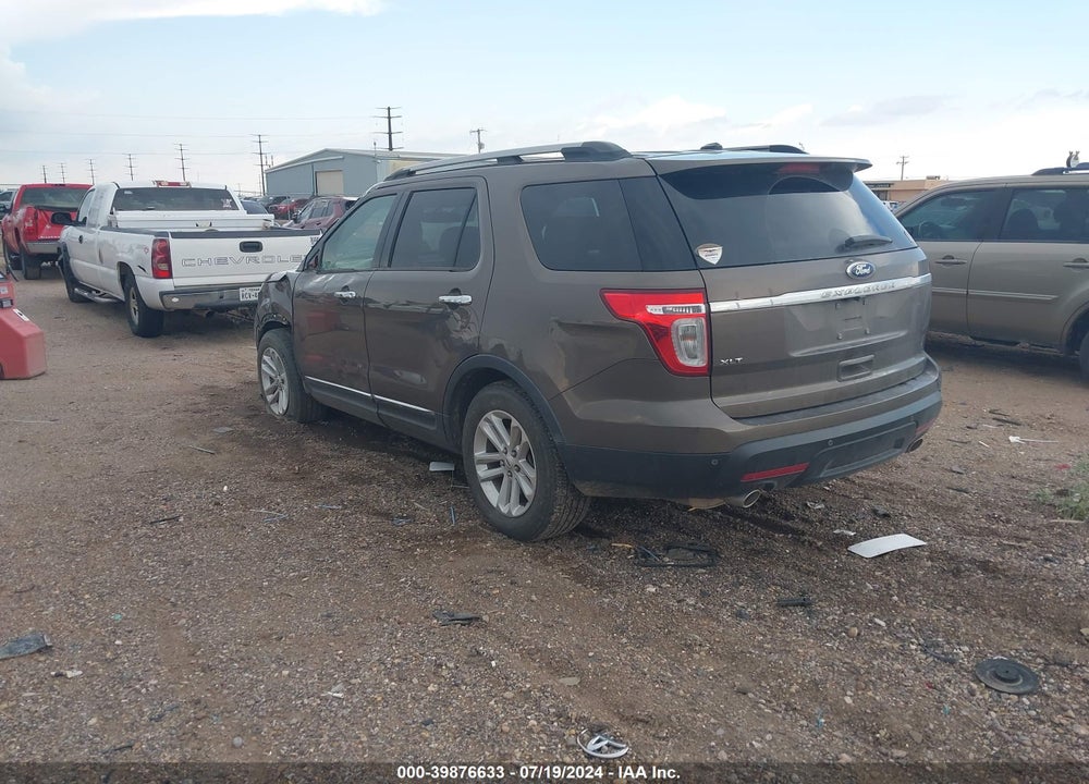 2015 FORD EXPLORER XLT VIN: 1FM5K7D85FGB50657
