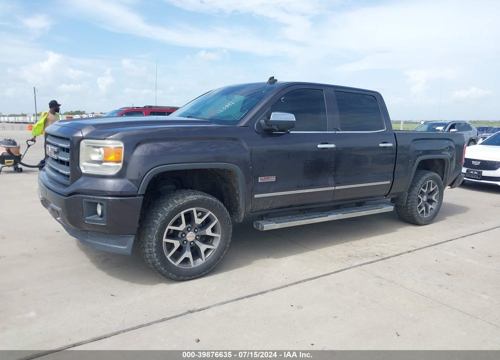 2014 GMC SIERRA 1500 SLT VIN: 3GTU2VEC2EG135074