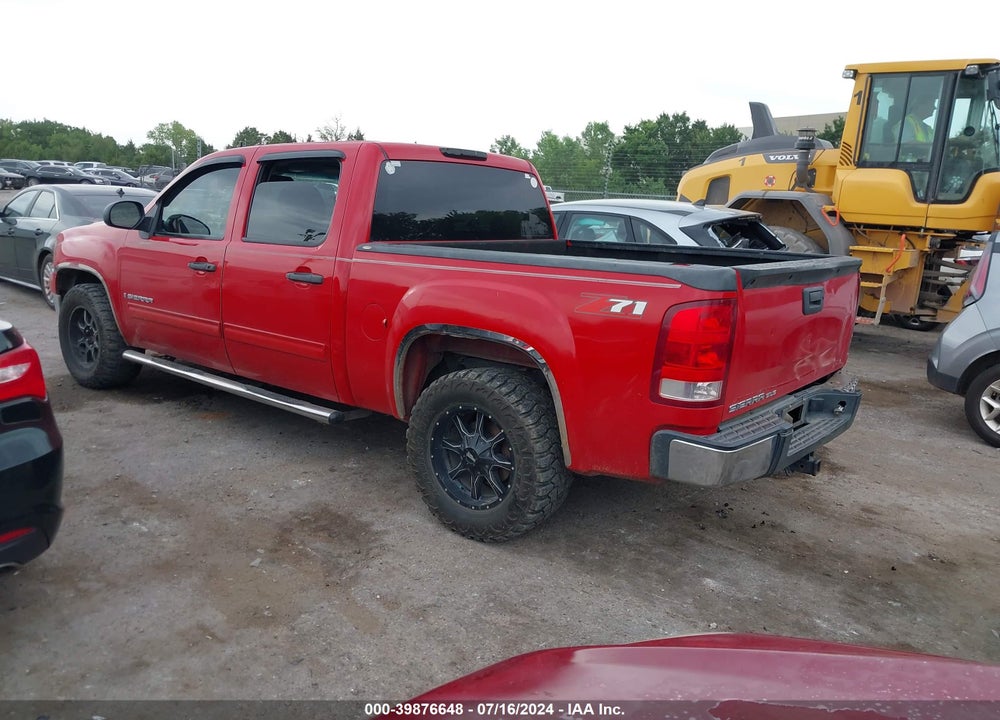 2007 GMC SIERRA 1500 SLE1 VIN: 3GTEC13J67G538568