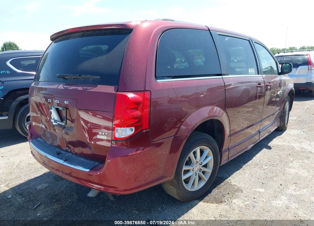 2019 DODGE GRAND CARAVAN SXT VIN: 2C4RDGCG3KR510915
