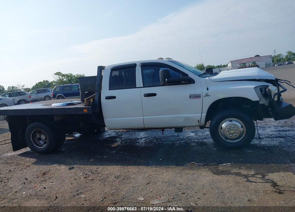 2008 DODGE RAM 3500 HD CHASSIS ST/SLT/LARAMIE VIN: 3D6WH48A08G204998