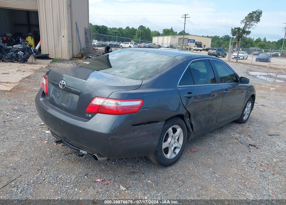 2008 TOYOTA CAMRY LE VIN: 4T1BE46K08U754932