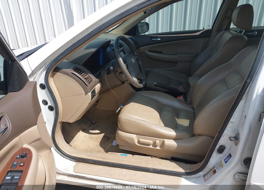 2007 HONDA ACCORD 2.4 EX VIN: 1HGCM56787A121450