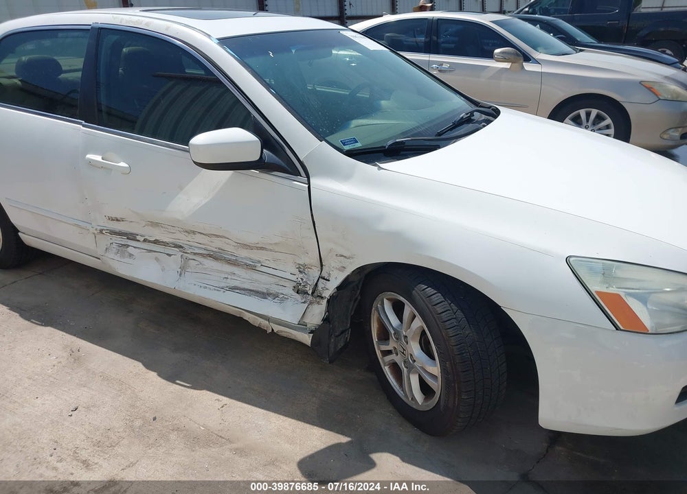 2007 HONDA ACCORD 2.4 EX VIN: 1HGCM56787A121450