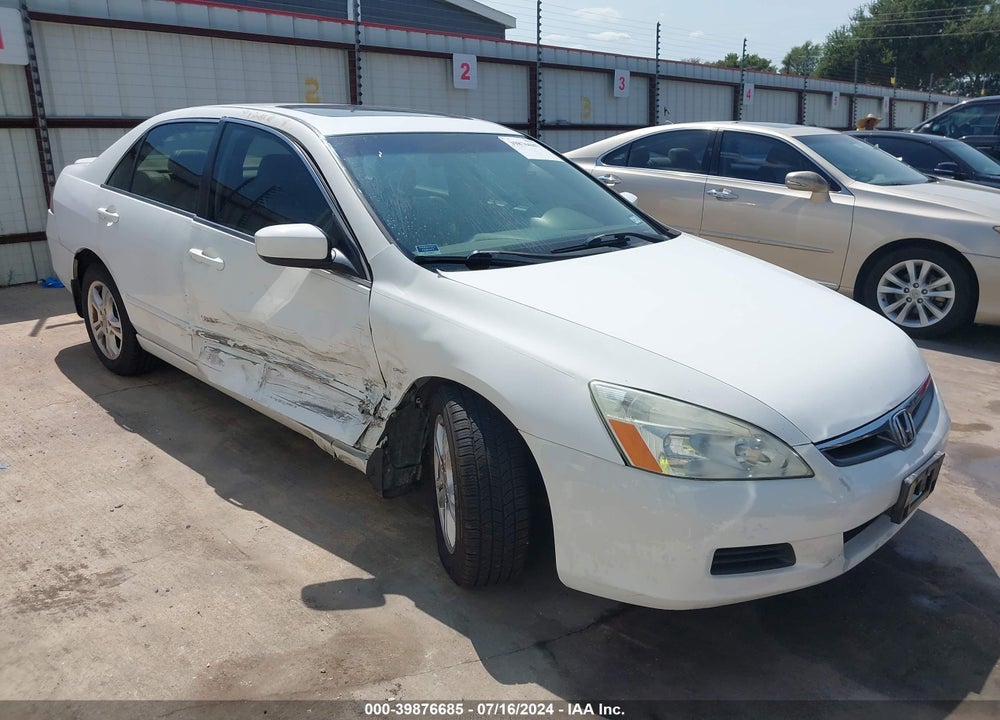 2007 HONDA ACCORD 2.4 EX VIN: 1HGCM56787A121450