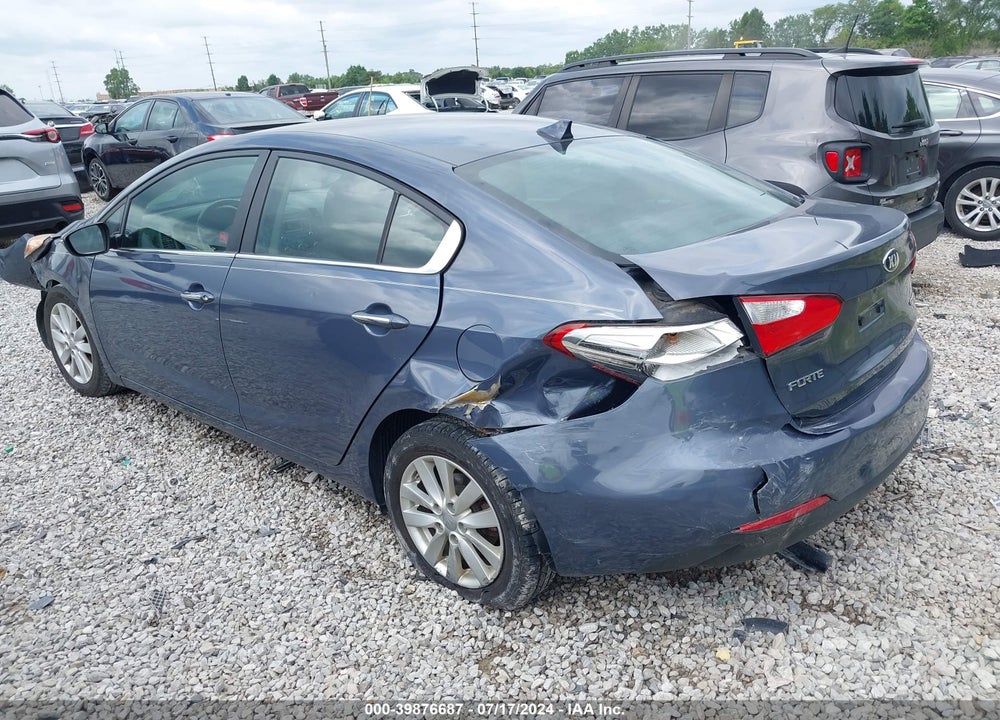 2015 KIA FORTE EX VIN: KNAFX4A8XF5331307
