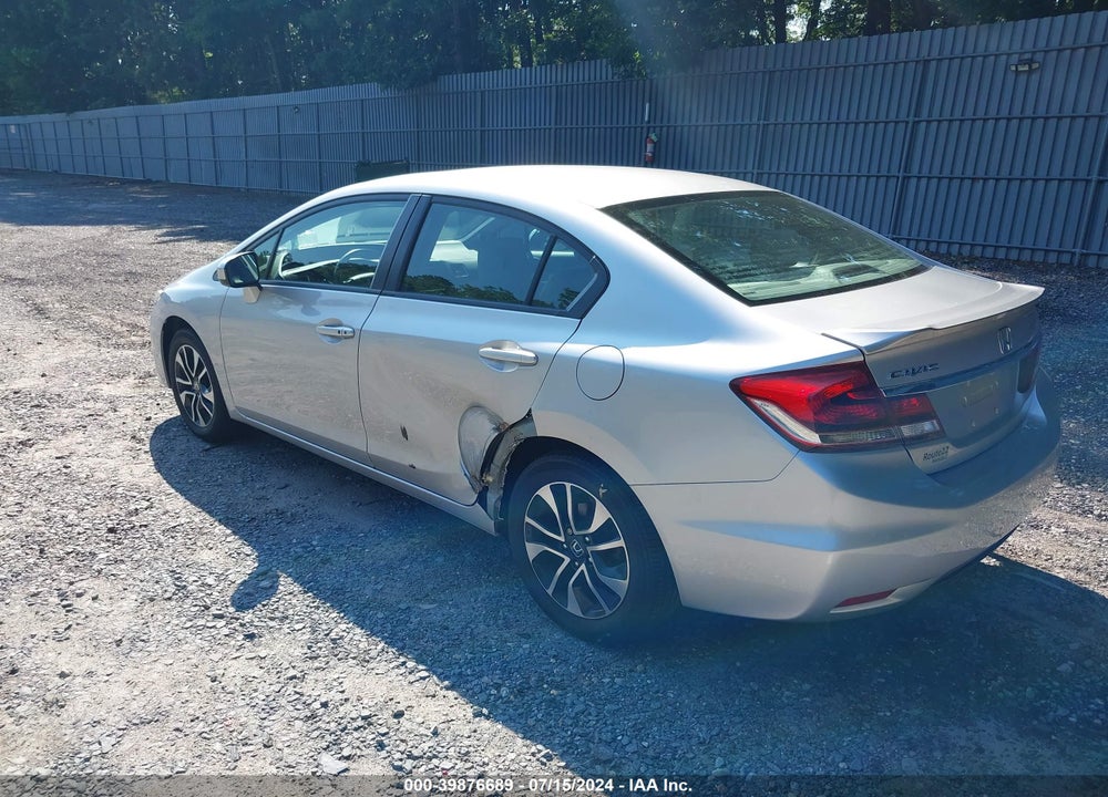 2015 HONDA CIVIC EX VIN: 19XFB2F8XFE212160