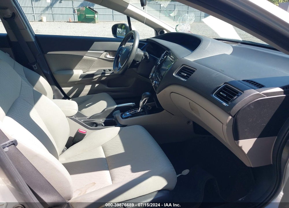2015 HONDA CIVIC EX VIN: 19XFB2F8XFE212160