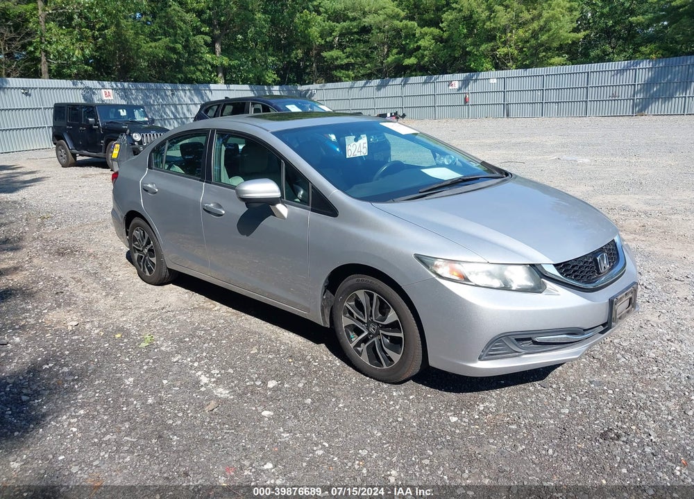2015 HONDA CIVIC EX VIN: 19XFB2F8XFE212160