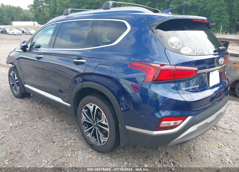 2019 HYUNDAI SANTA FE LIMITED 2.0T VIN: 5NMS53AA4KH107462