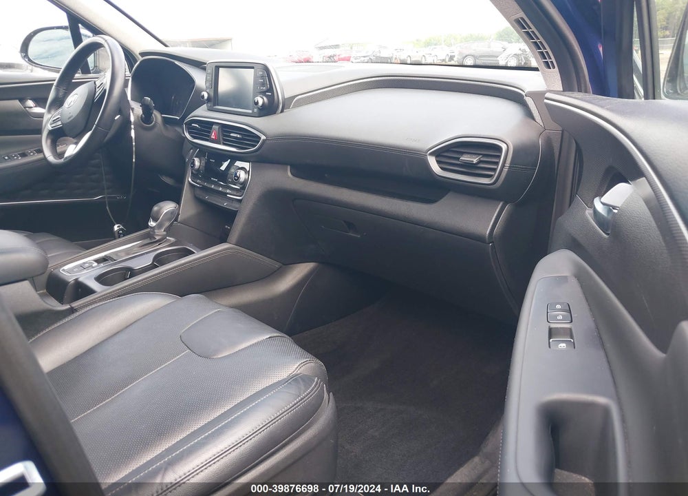 2019 HYUNDAI SANTA FE LIMITED 2.0T VIN: 5NMS53AA4KH107462