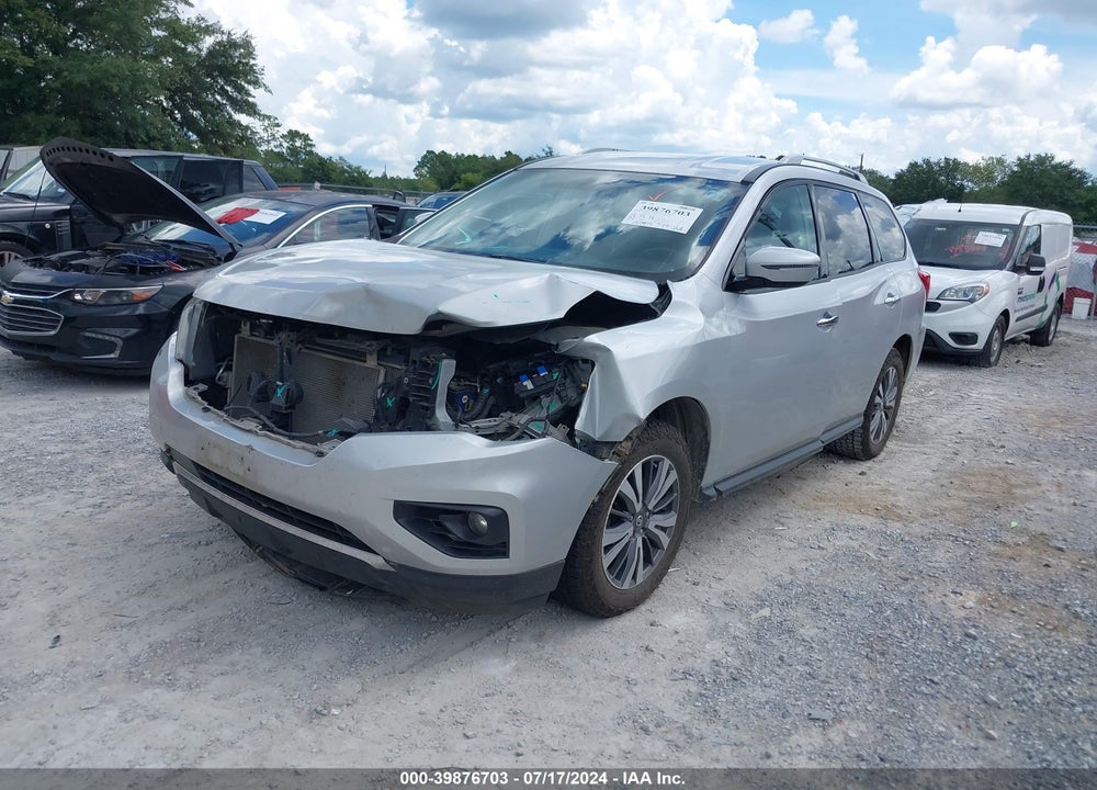 2017 NISSAN PATHFINDER SV VIN: 5N1DR2MM5HC636418