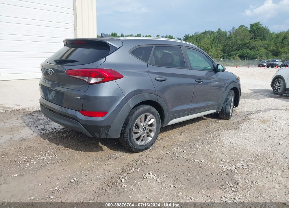 2018 HYUNDAI TUCSON SEL VIN: KM8J3CA47JU732713