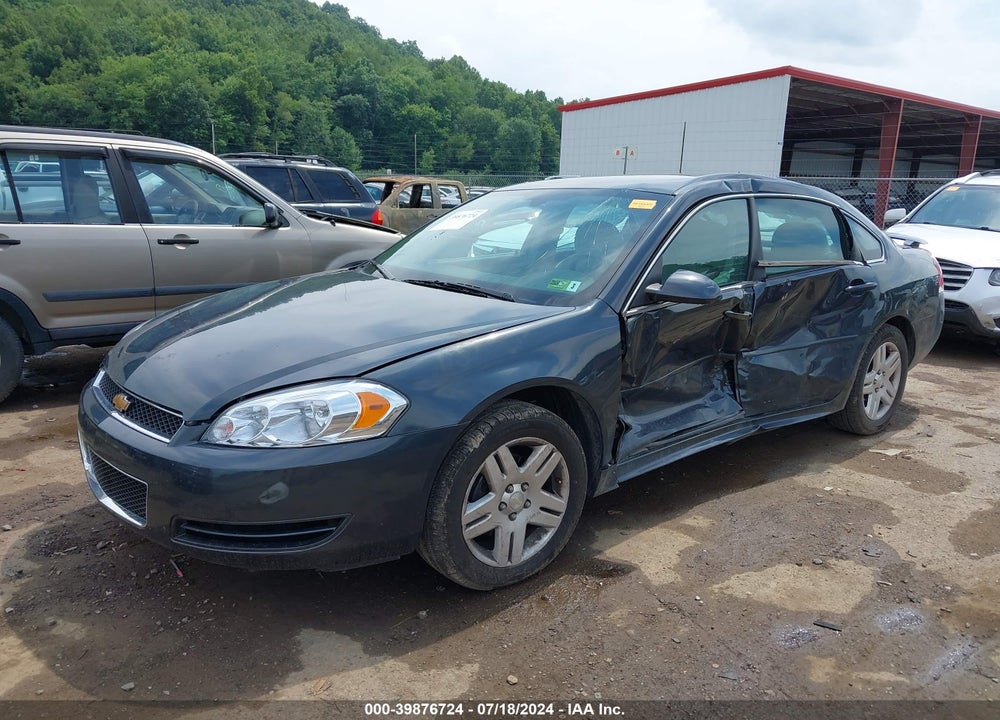 2013 CHEVROLET IMPALA LT VIN: 2G1WB5E36D1165574