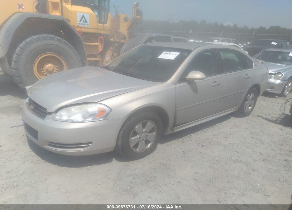 2009 CHEVROLET IMPALA VIN: 2G1WT57K391239736