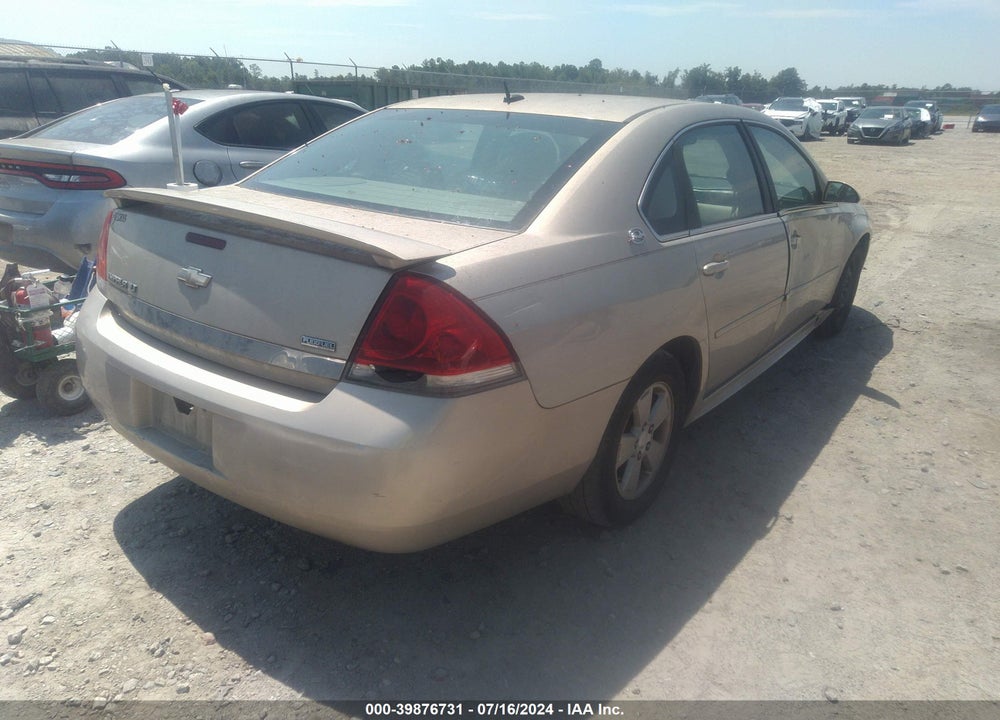2009 CHEVROLET IMPALA VIN: 2G1WT57K391239736