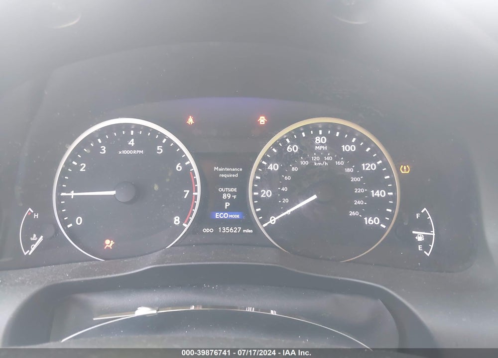2015 LEXUS ES 350 VIN: JTHBK1GG8F2171750