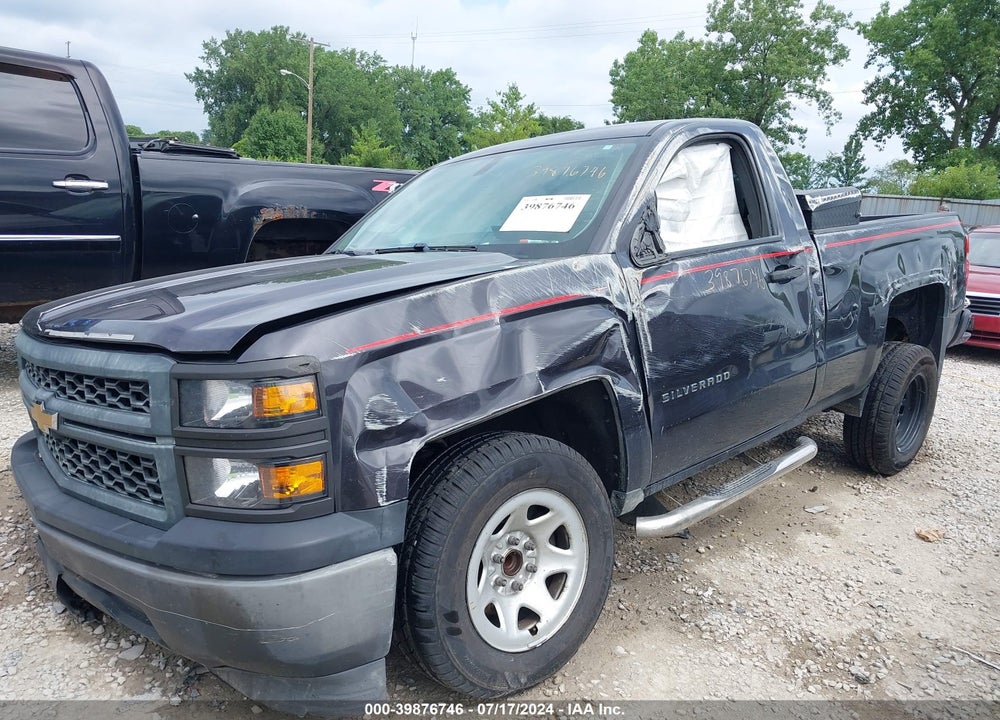 2014 CHEVROLET SILVERADO 1500 WORK TRUCK 1WT VIN: 1GCNCPEH8EZ342514