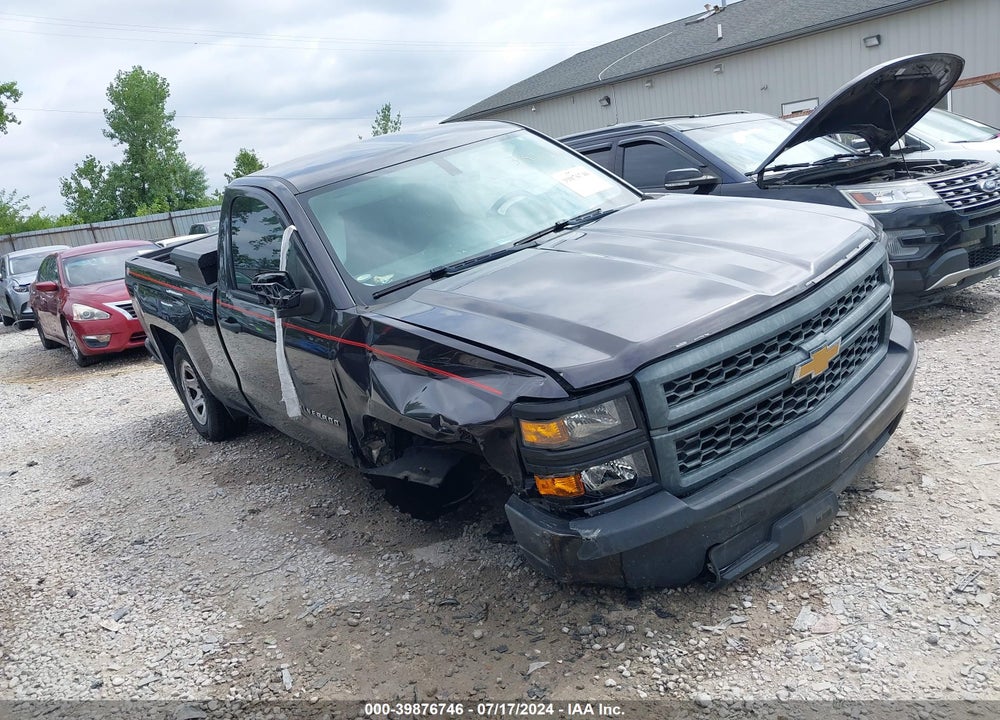 2014 CHEVROLET SILVERADO 1500 WORK TRUCK 1WT VIN: 1GCNCPEH8EZ342514