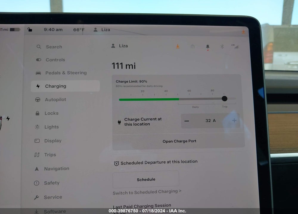 2020 TESLA MODEL 3 STANDARD RANGE PLUS REAR-WHEEL DRIVE/STANDARD RANGE REAR-WHEEL DRIVE VIN: 5YJ3E1EA9LF613004