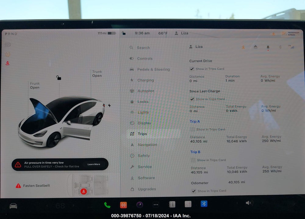 2020 TESLA MODEL 3 STANDARD RANGE PLUS REAR-WHEEL DRIVE/STANDARD RANGE REAR-WHEEL DRIVE VIN: 5YJ3E1EA9LF613004