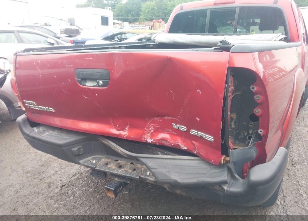 2006 TOYOTA TACOMA BASE V6 VIN: 5TEUU42N26Z292779