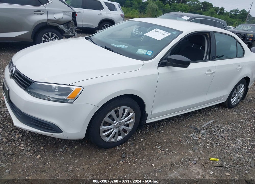 2014 VOLKSWAGEN JETTA 2.0L S VIN: 3VW2K7AJ1EM241814