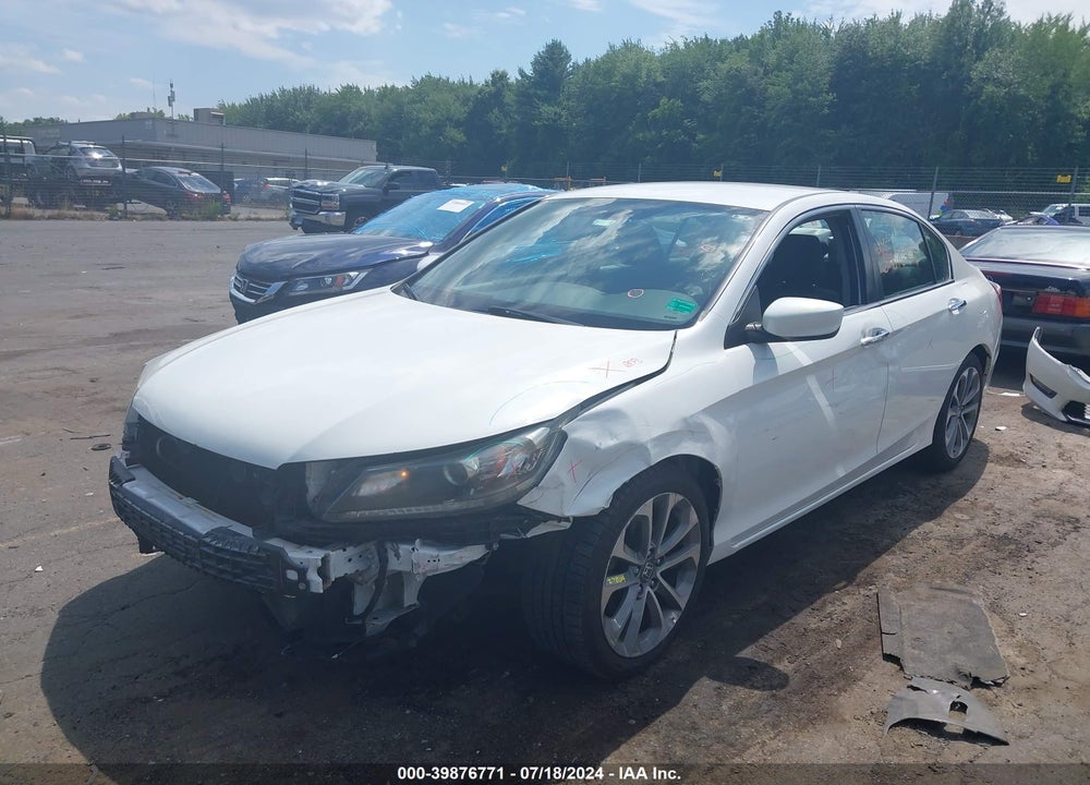 2015 HONDA ACCORD SPORT VIN: 1HGCR2F51FA046930