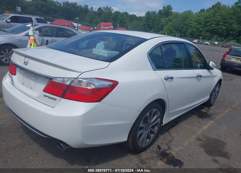 2015 HONDA ACCORD SPORT VIN: 1HGCR2F51FA046930