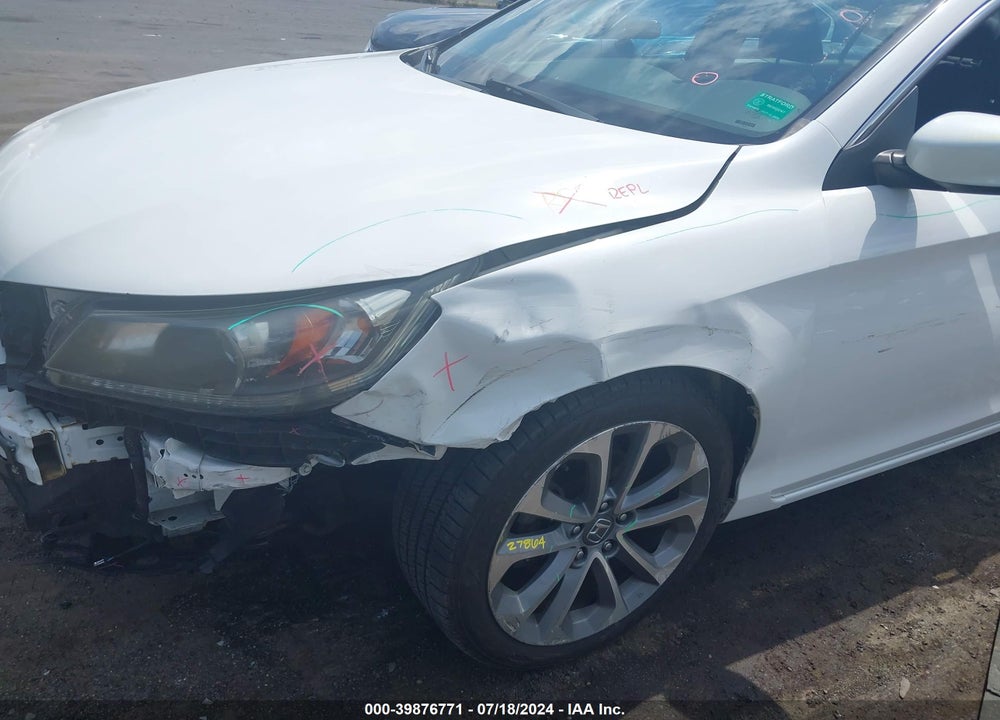 2015 HONDA ACCORD SPORT VIN: 1HGCR2F51FA046930