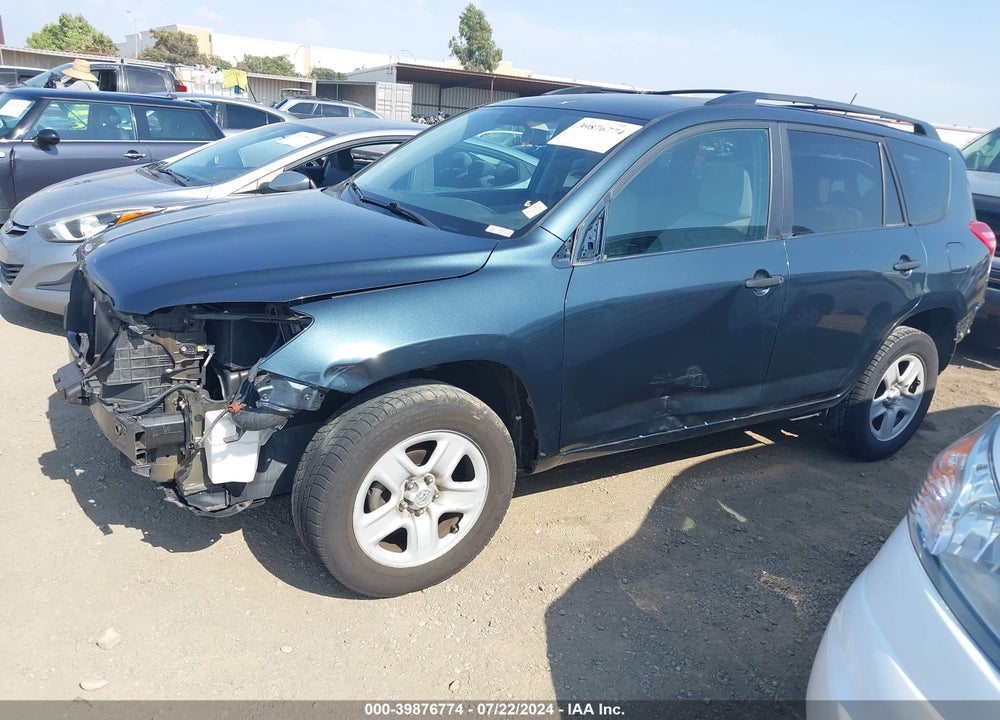 2012 TOYOTA RAV4 VIN: 2T3ZF4DV7CW126049