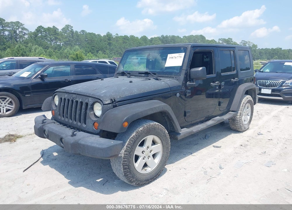 2008 JEEP WRANGLER UNLIMITED X VIN: 1J4GA39198L538936